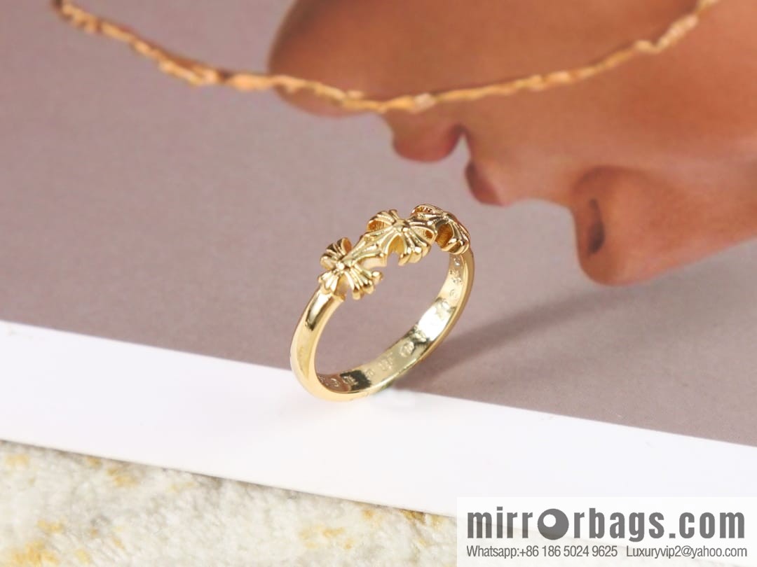 Classic explosion, Croxin gold cross ring