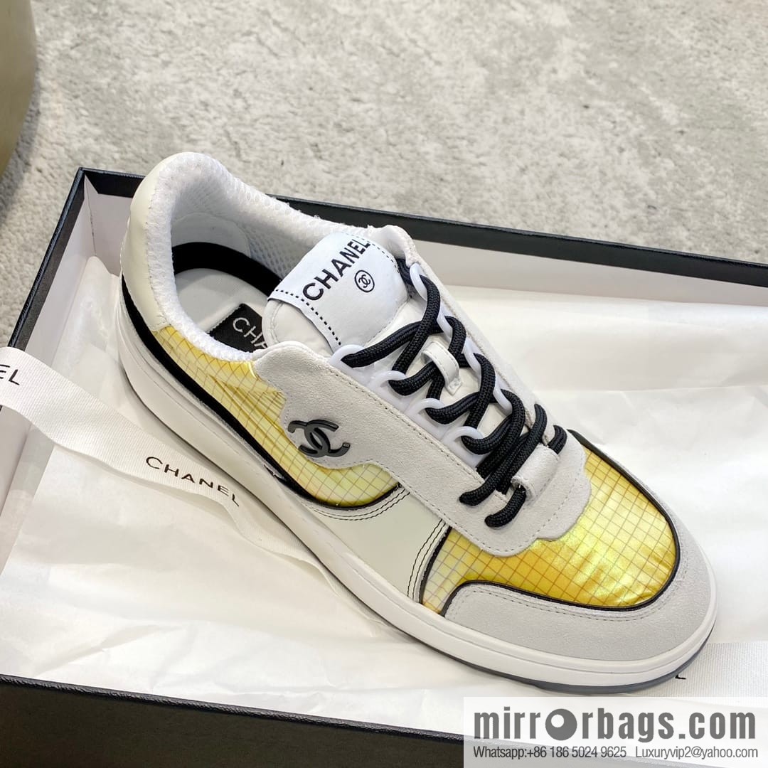 Chanel Chanel 2023 original custom elephant pattern calfskin sneakers