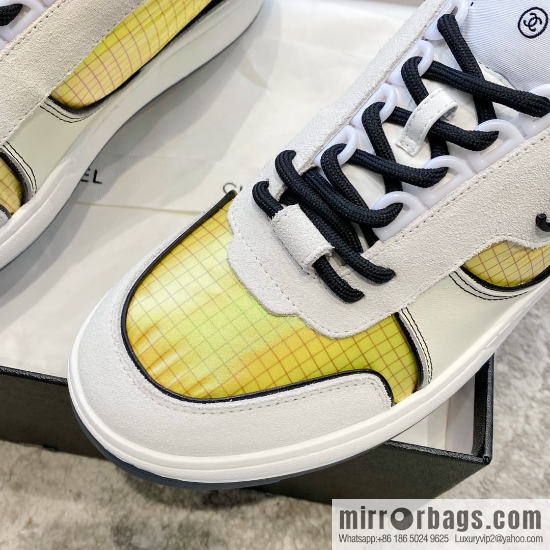 Chanel Chanel 2023 original custom elephant pattern calfskin sneakers
