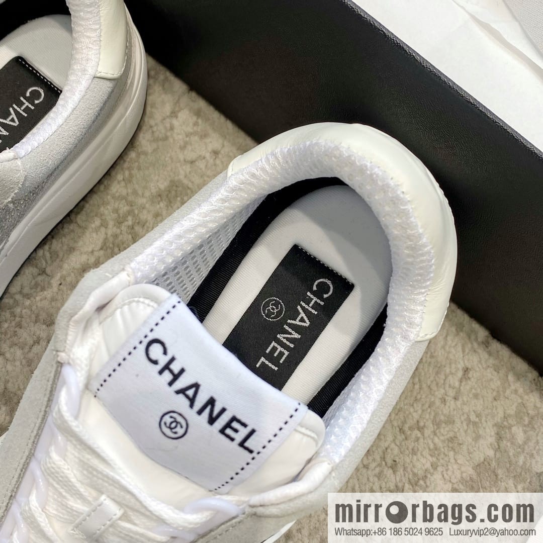 Chanel Chanel 2023 original custom elephant pattern calfskin sneakers
