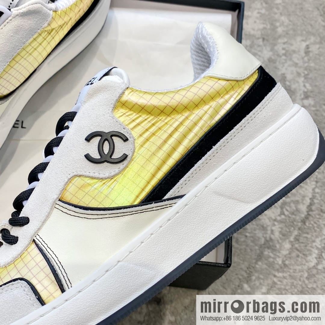 Chanel Chanel 2023 original custom elephant pattern calfskin sneakers