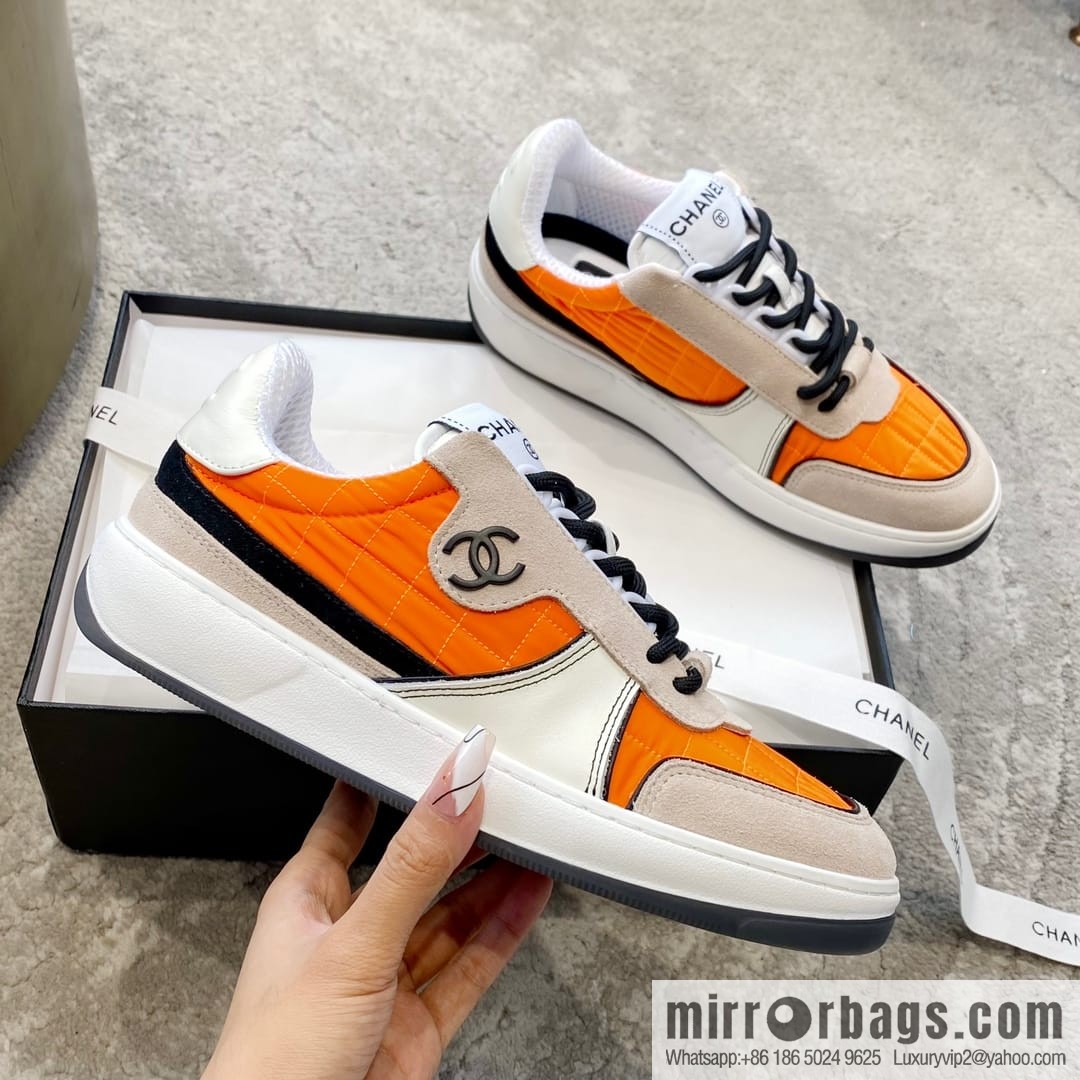 Chanel Chanel 2023 original custom elephant pattern calfskin sneakers