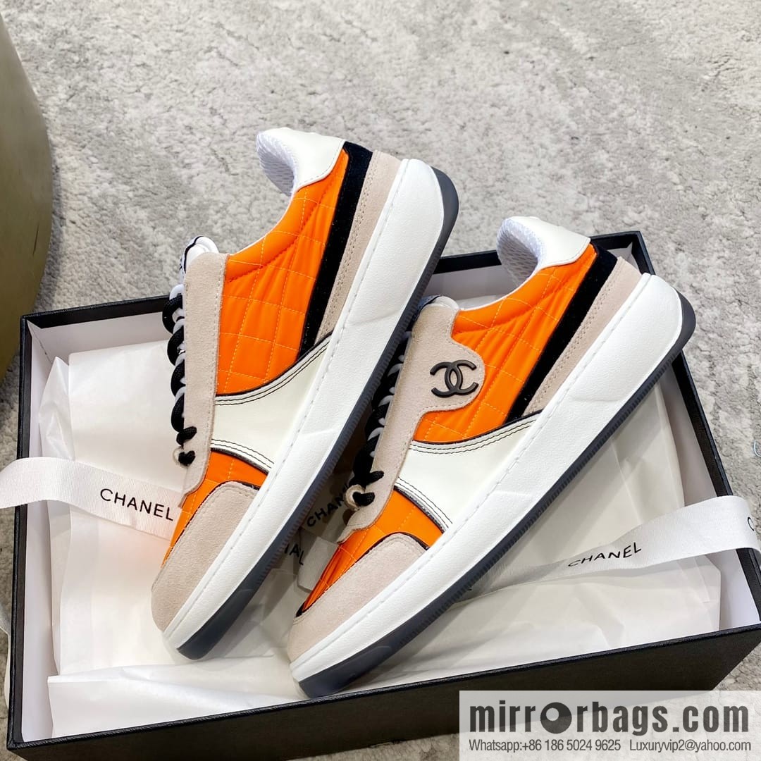Chanel Chanel 2023 original custom elephant pattern calfskin sneakers