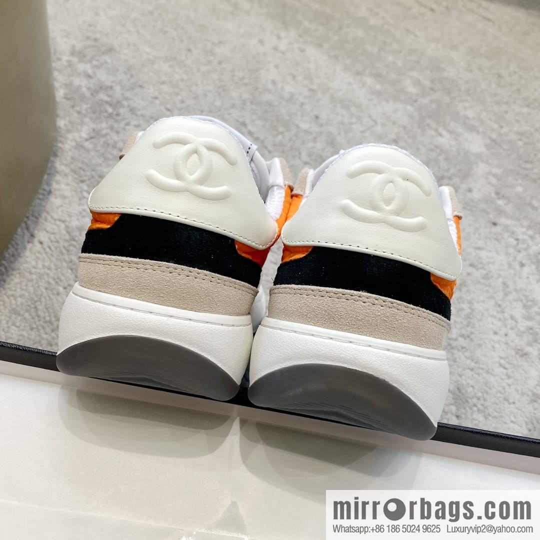 Chanel Chanel 2023 original custom elephant pattern calfskin sneakers