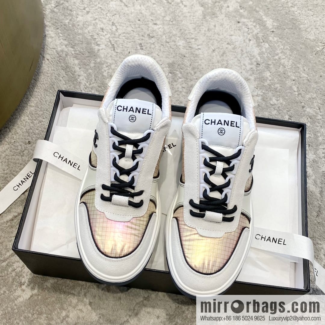 Chanel Chanel 2023 original custom elephant pattern calfskin sneakers