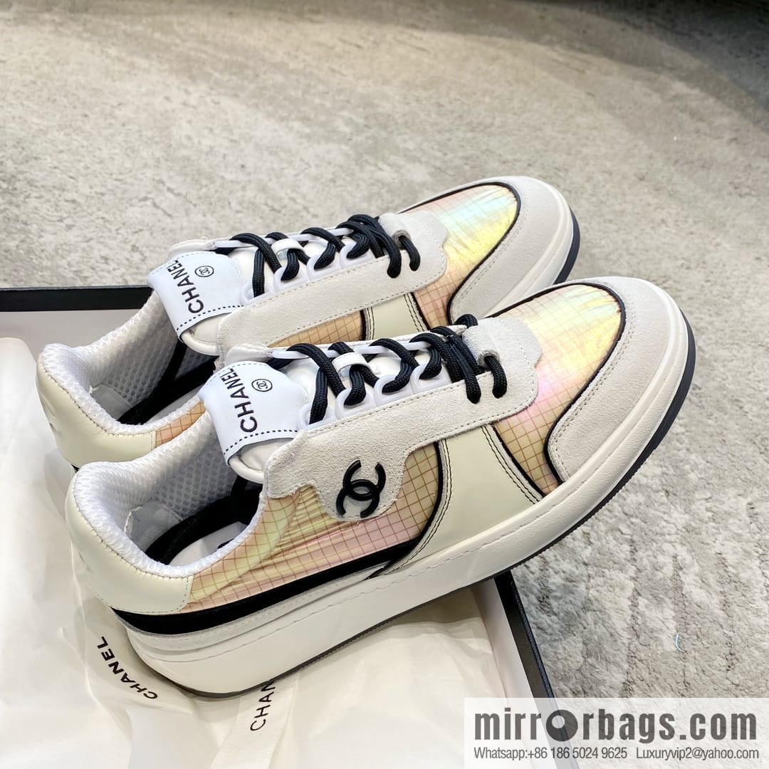 Chanel Chanel 2023 original custom elephant pattern calfskin sneakers