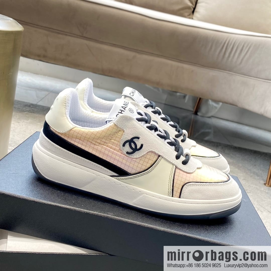 Chanel Chanel 2023 original custom elephant pattern calfskin sneakers
