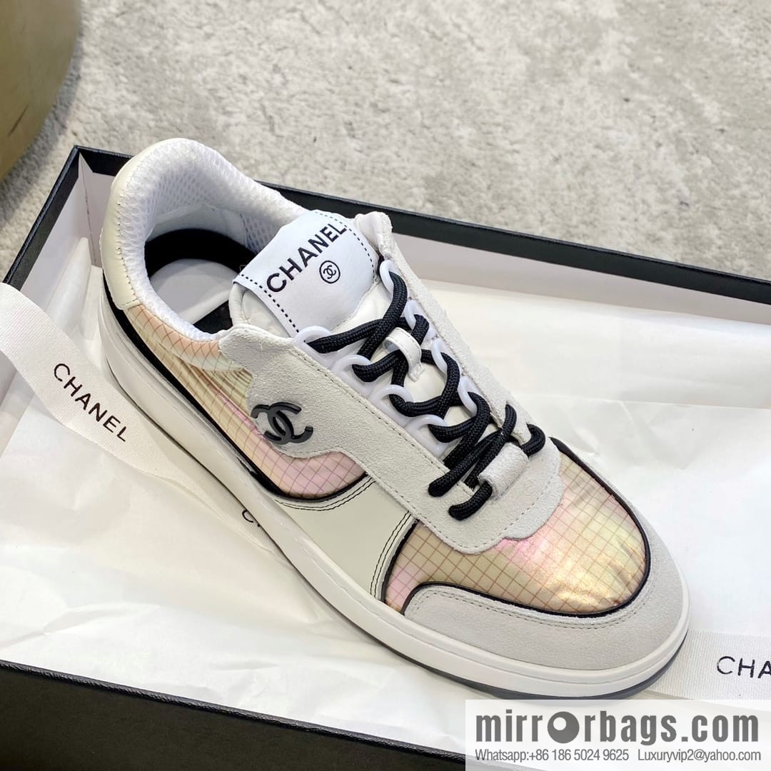 Chanel Chanel 2023 original custom elephant pattern calfskin sneakers