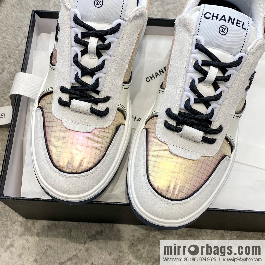 Chanel Chanel 2023 original custom elephant pattern calfskin sneakers