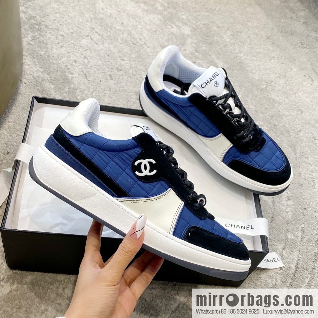 Chanel Chanel 2023 original custom elephant pattern calfskin sneakers