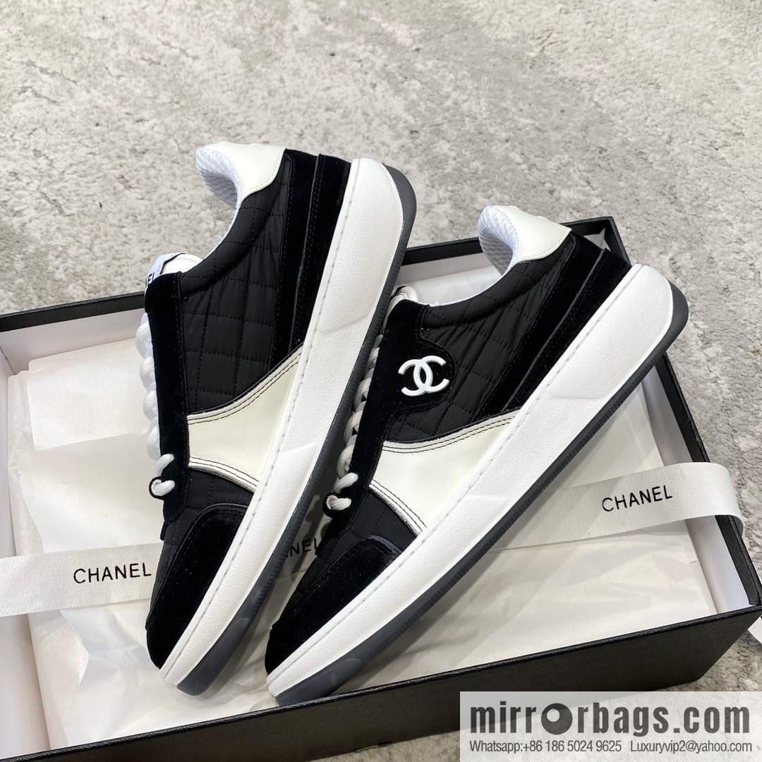 Chanel Chanel 2023 original custom elephant pattern calfskin sneakers
