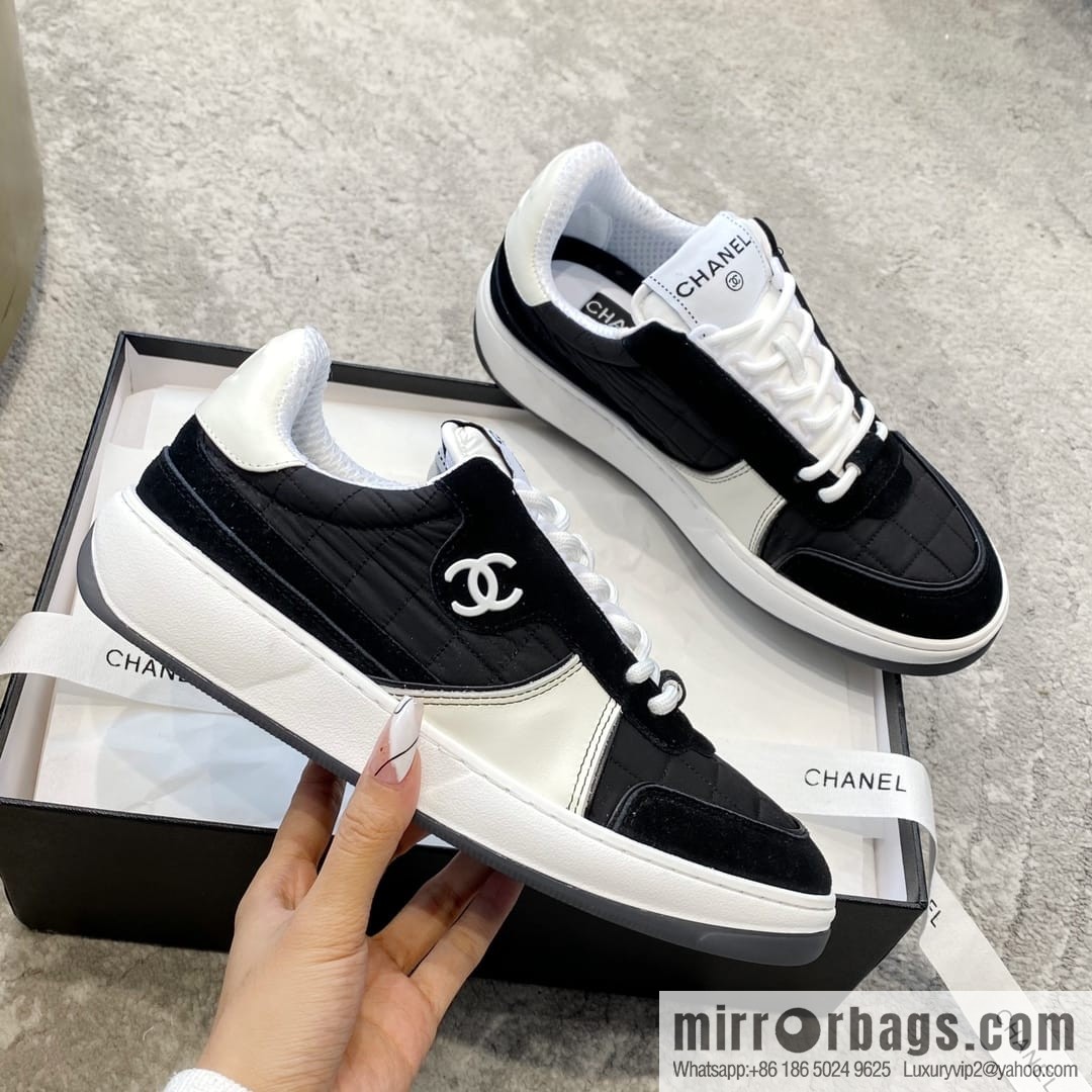 Chanel Chanel 2023 original custom elephant pattern calfskin sneakers