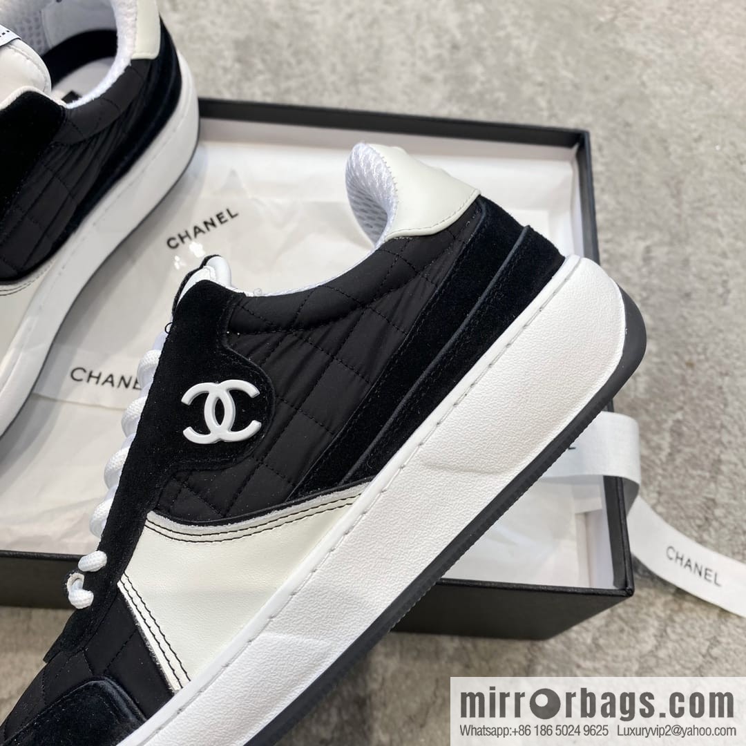 Chanel Chanel 2023 original custom elephant pattern calfskin sneakers