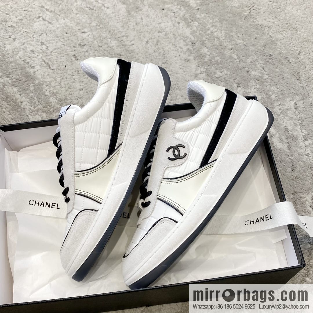 Chanel Chanel 2023 original custom elephant pattern calfskin sneakers