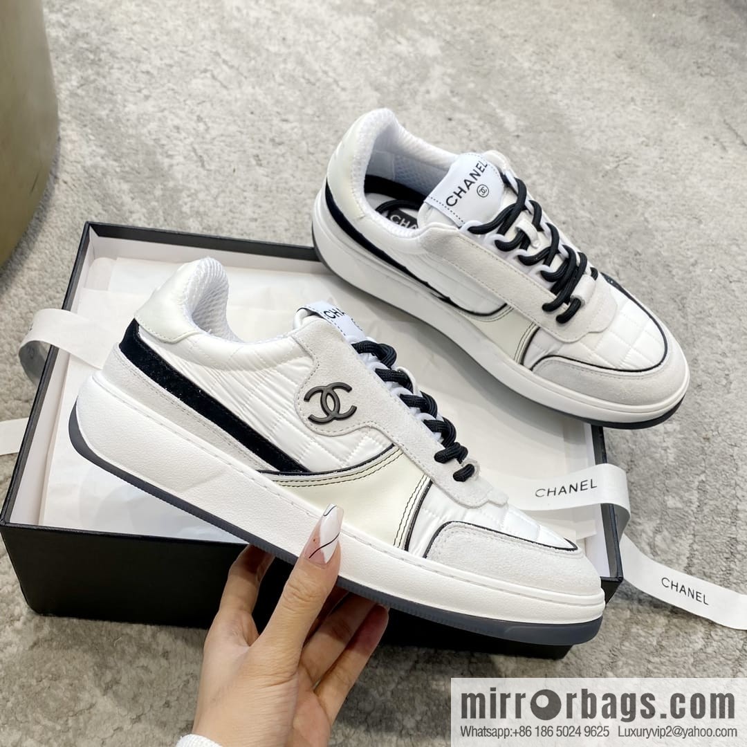 Chanel Chanel 2023 original custom elephant pattern calfskin sneakers