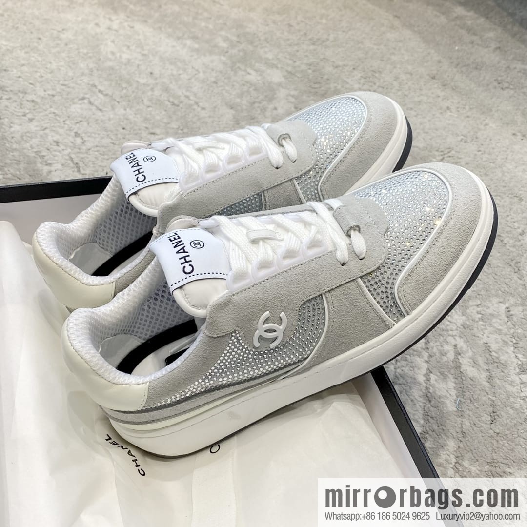 Chanel Chanel 2023 original custom elephant pattern calfskin sneakers