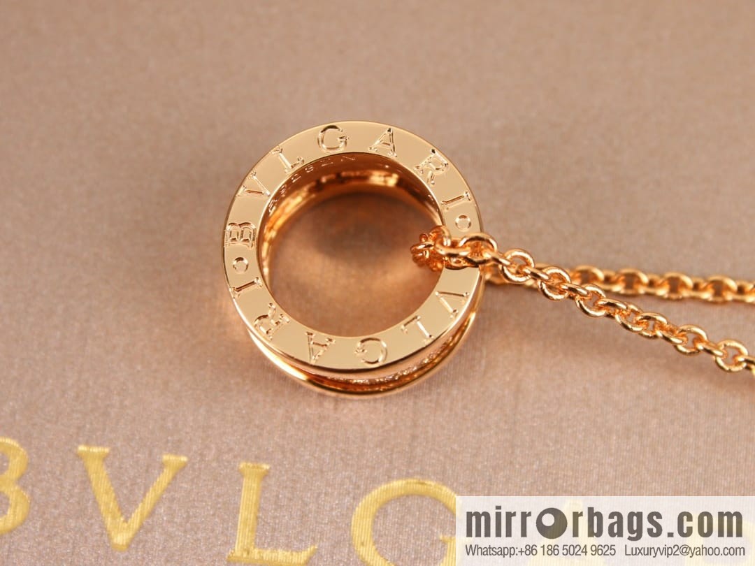 BVLGARI Bulgari threaded diamond necklace
