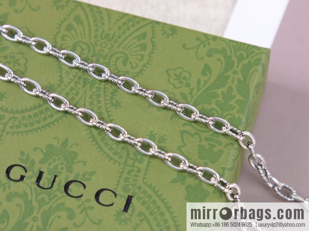 New Gucci gucci double G necklace