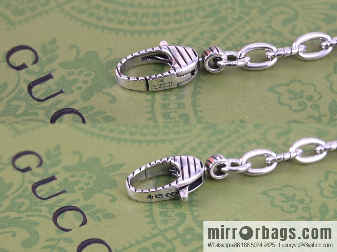 New Gucci gucci double G necklace