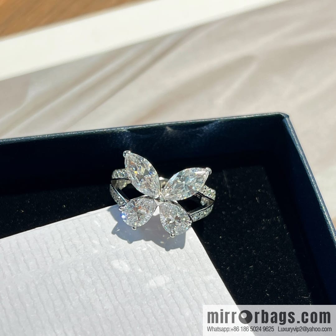 GRAFF Butterfly Horse Eye Diamond Ring