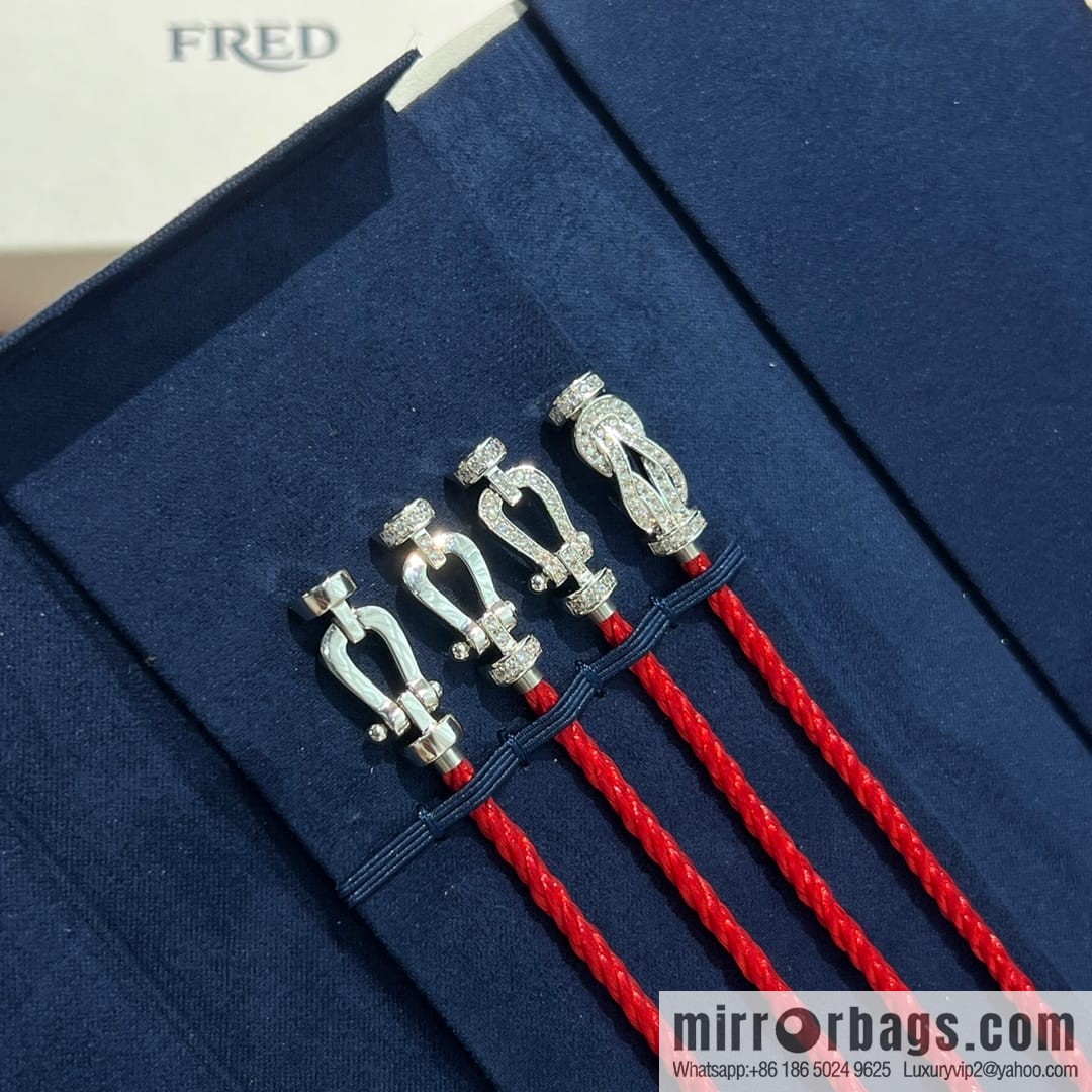 Fred red rope bracelet