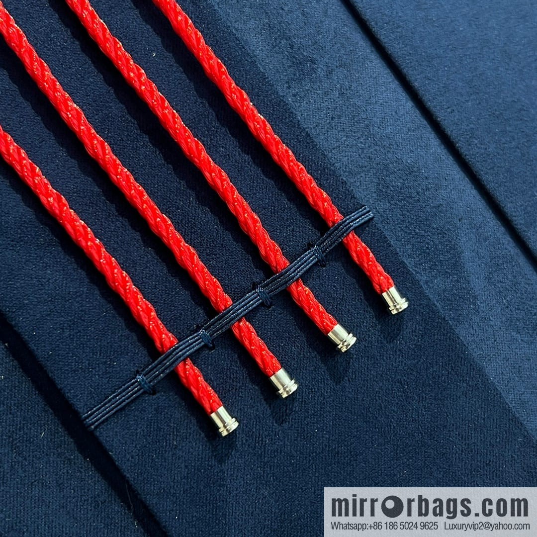 Fred red rope bracelet