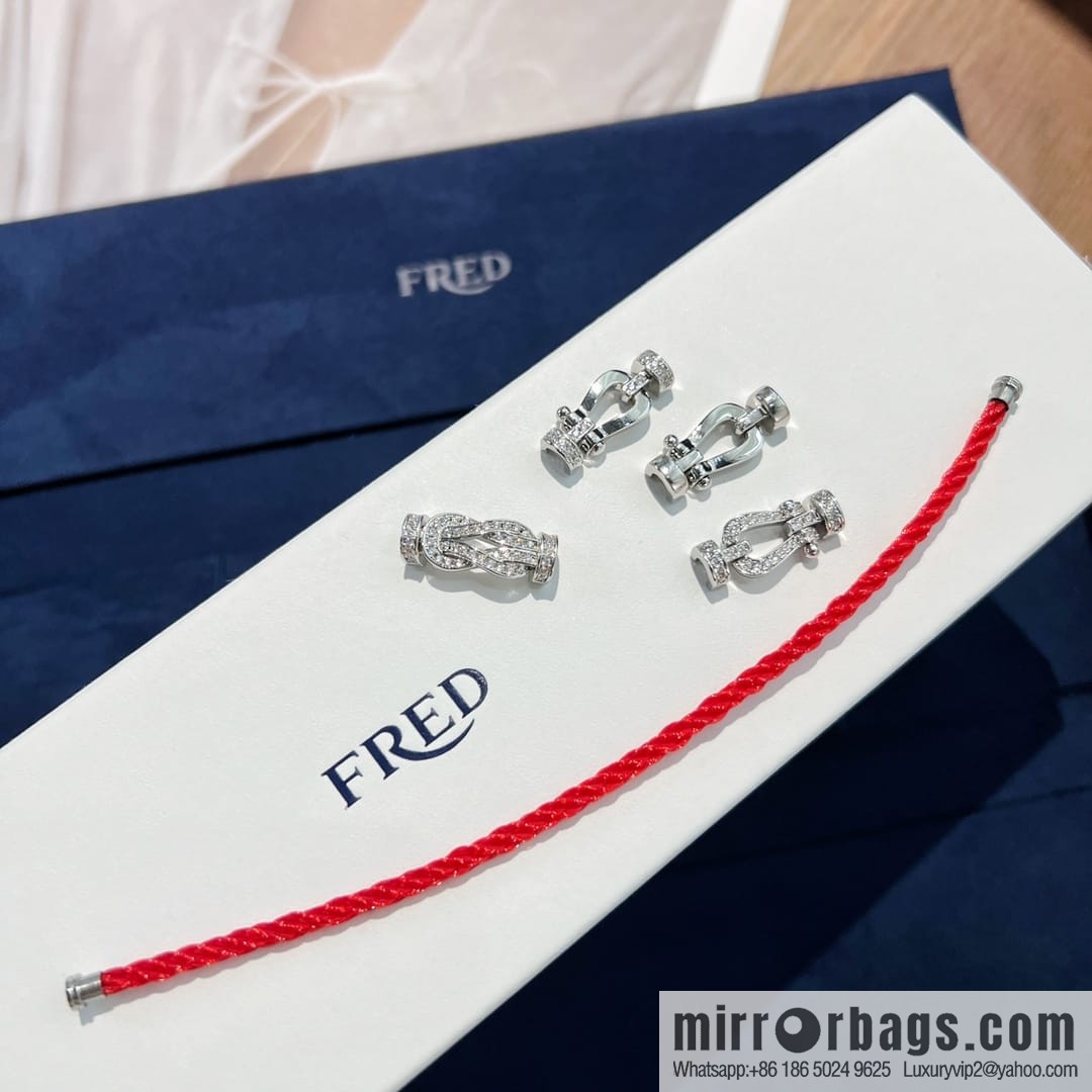 Fred red rope bracelet