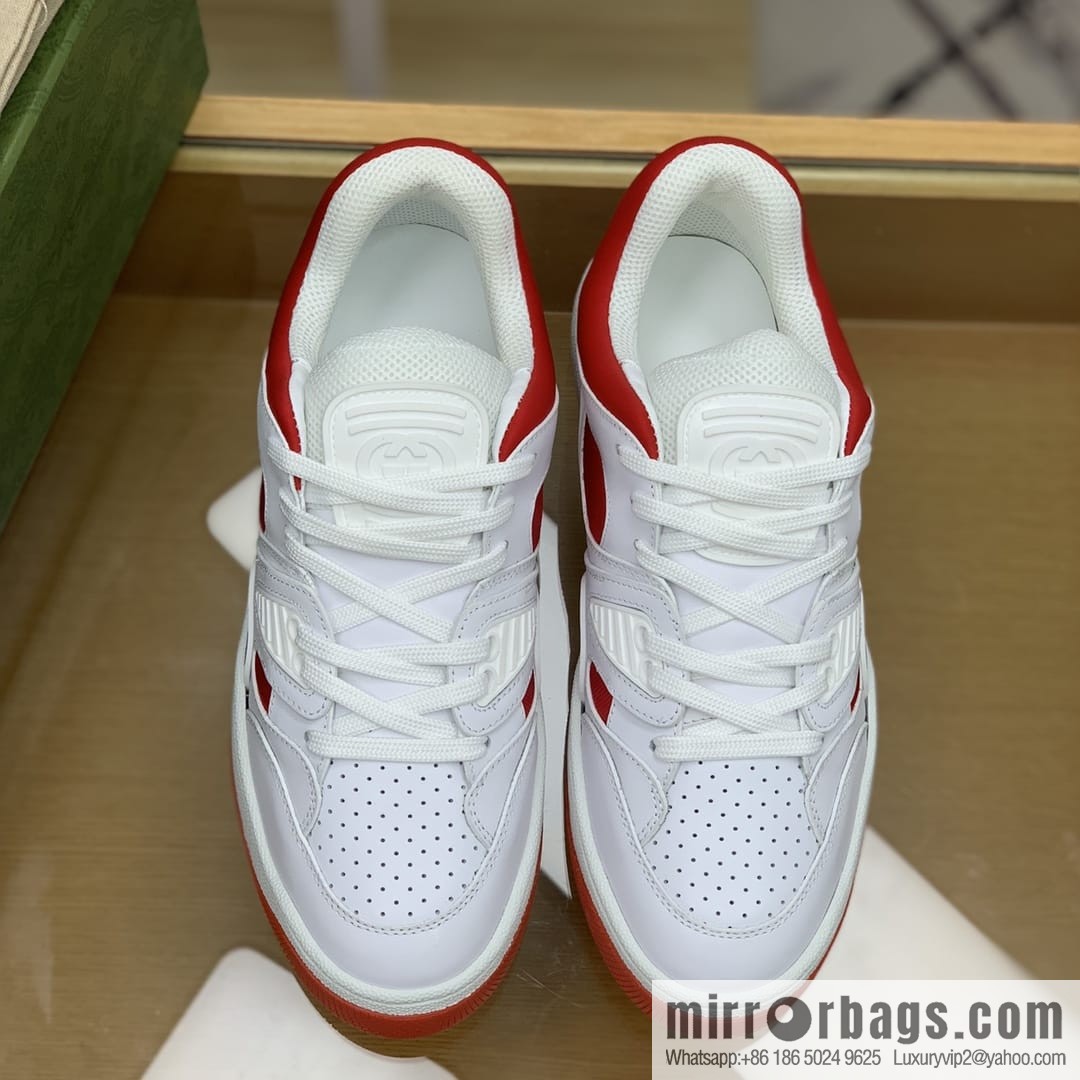 Gucci Gucci uses leather + breathable mesh iconic His & Hers sneakers