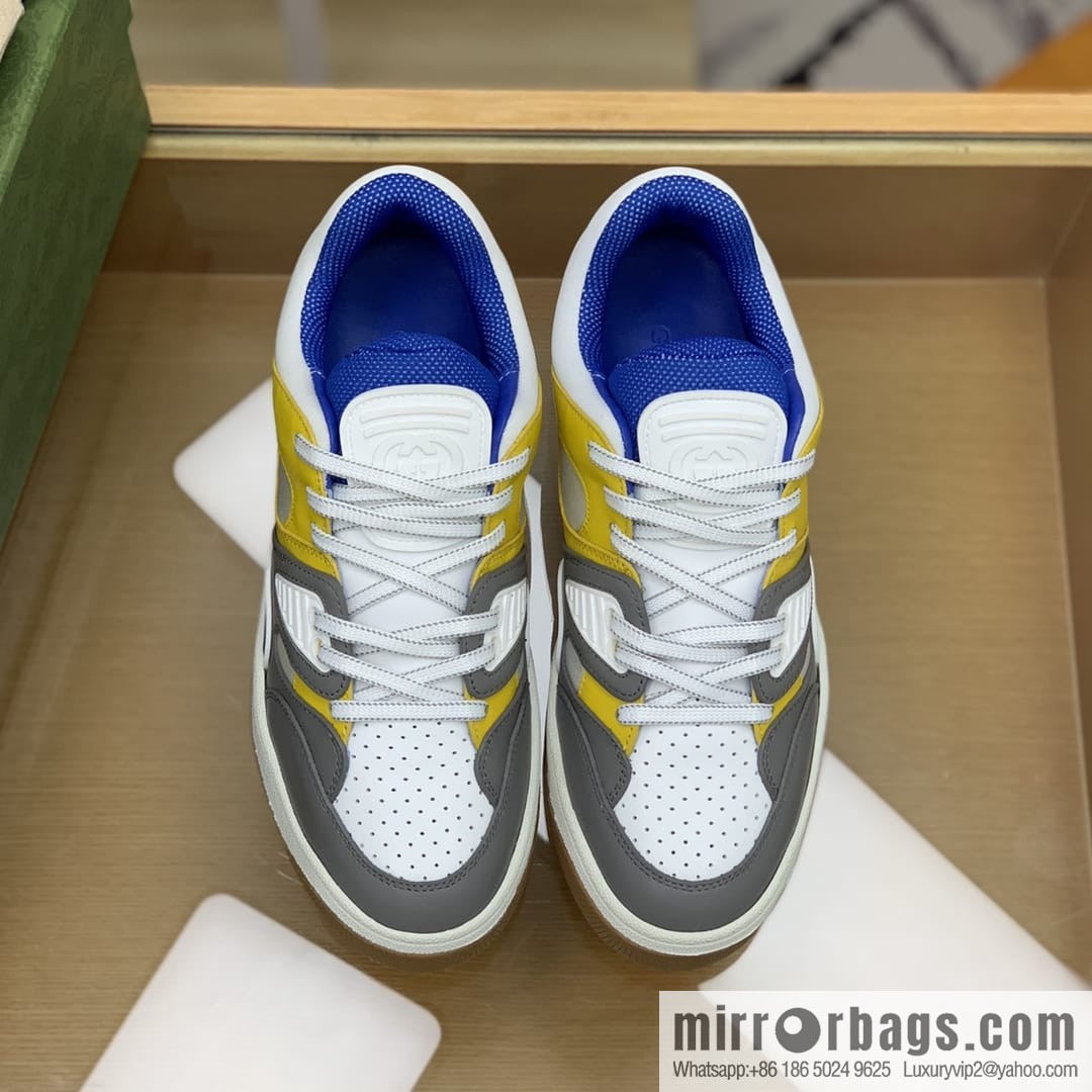 Gucci Gucci uses leather + breathable mesh iconic His & Hers sneakers