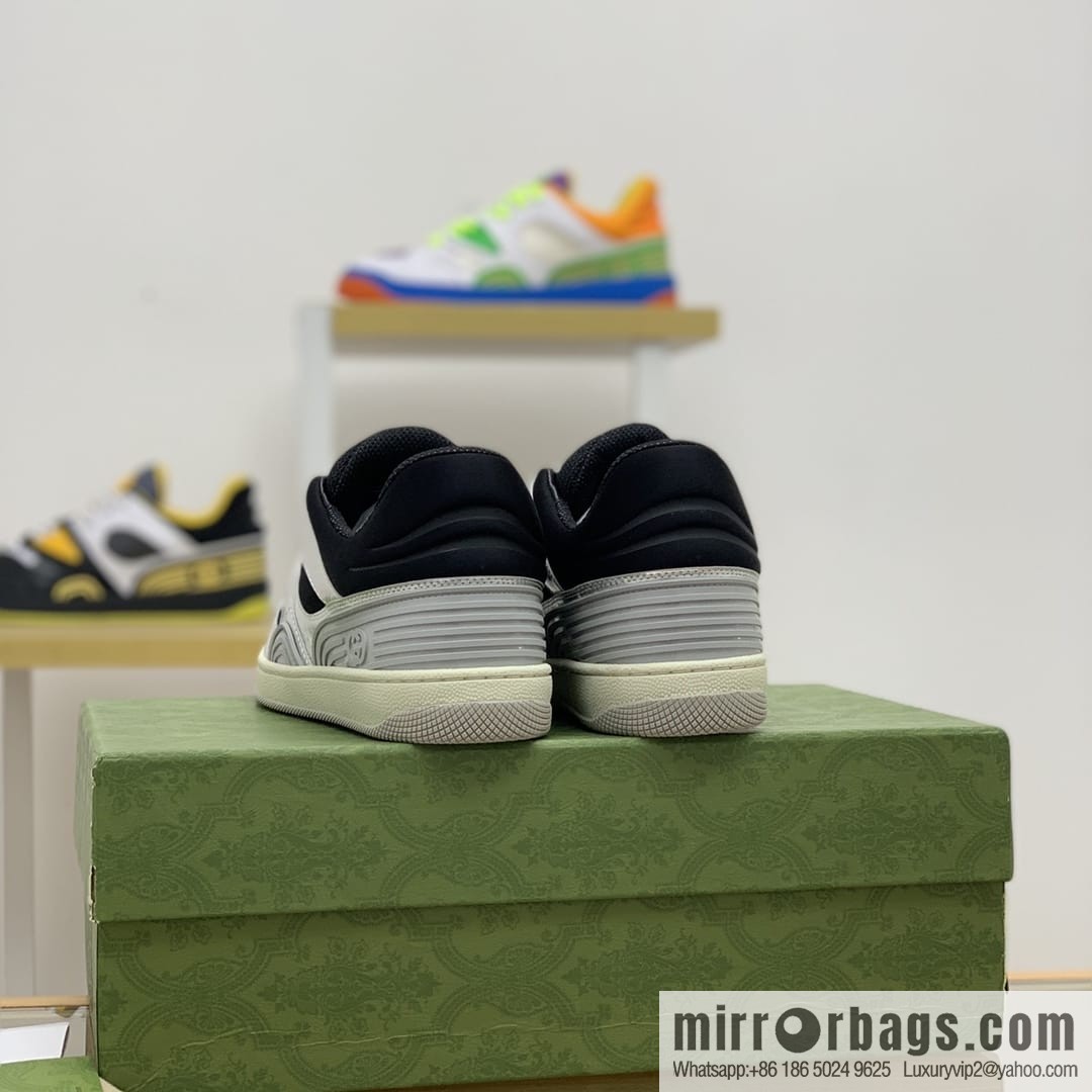 Gucci Gucci uses leather + breathable mesh iconic His & Hers sneakers
