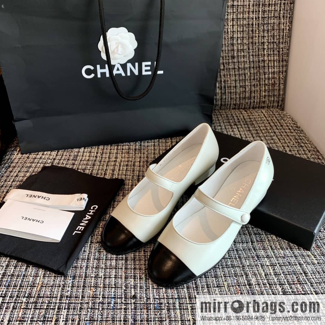 Chanel Xiaoxiang classic low heel, Mary Jane single shoes