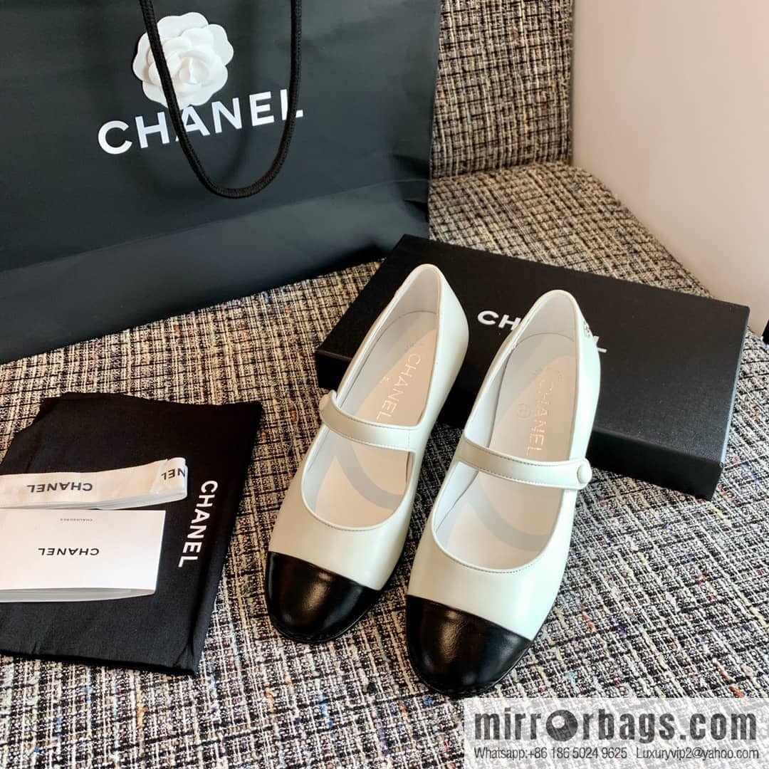 Chanel Xiaoxiang classic low heel, Mary Jane single shoes