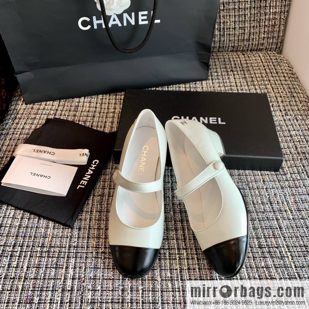 Chanel Xiaoxiang classic low heel, Mary Jane single shoes