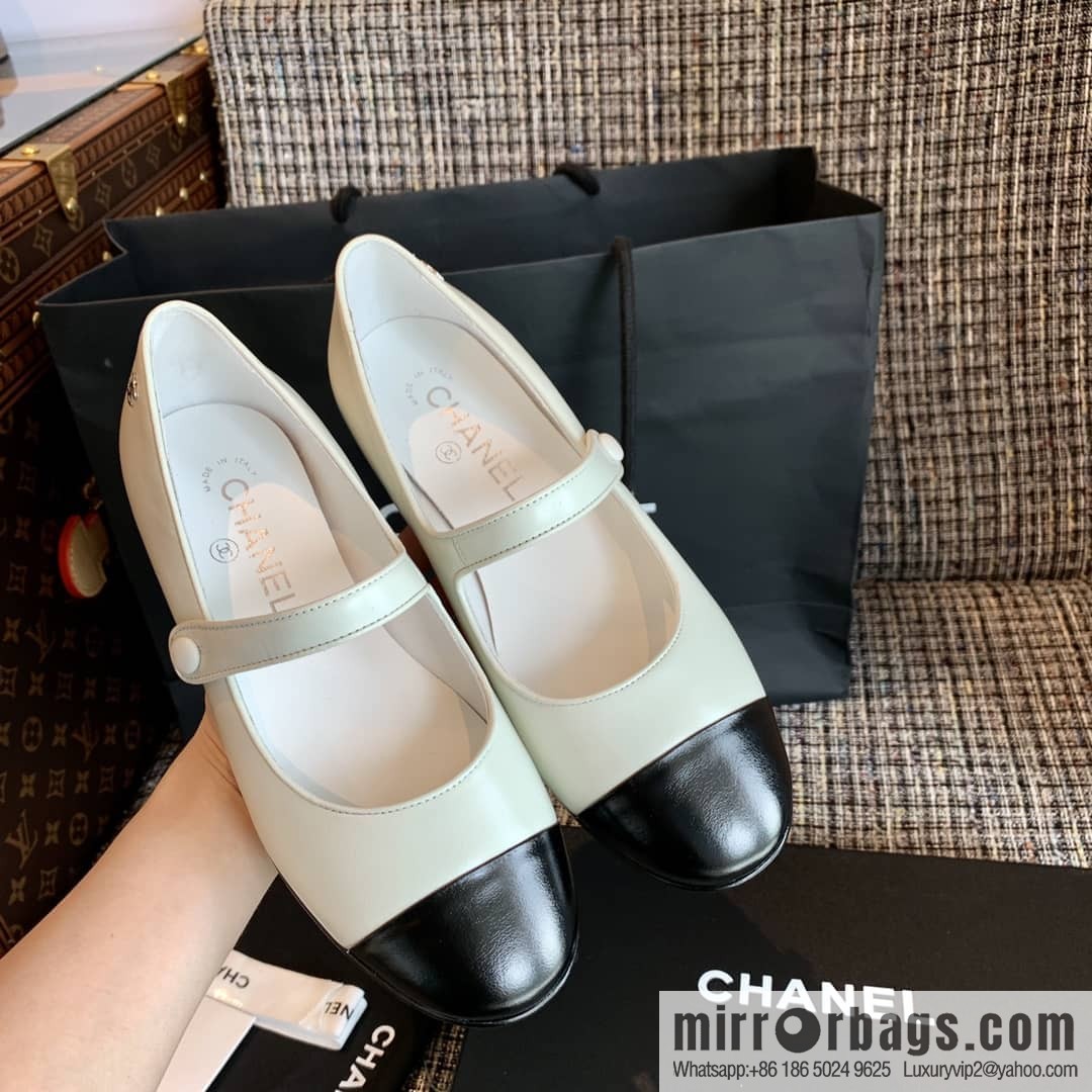 Chanel Xiaoxiang classic low heel, Mary Jane single shoes