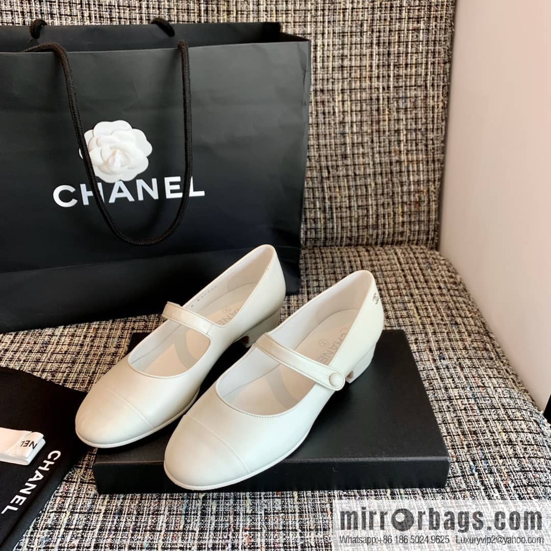 Chanel Xiaoxiang classic low heel, Mary Jane single shoes