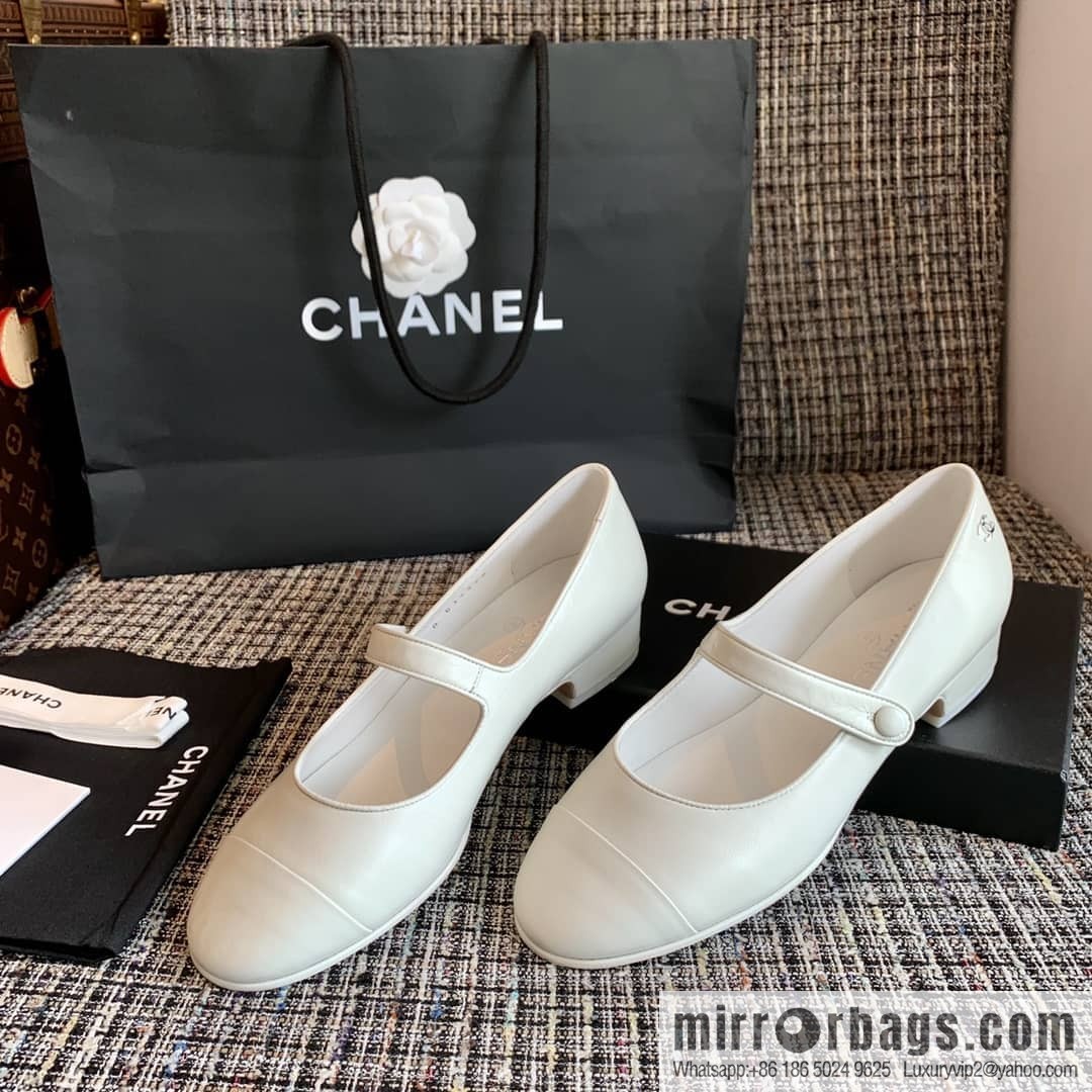 Chanel Xiaoxiang classic low heel, Mary Jane single shoes