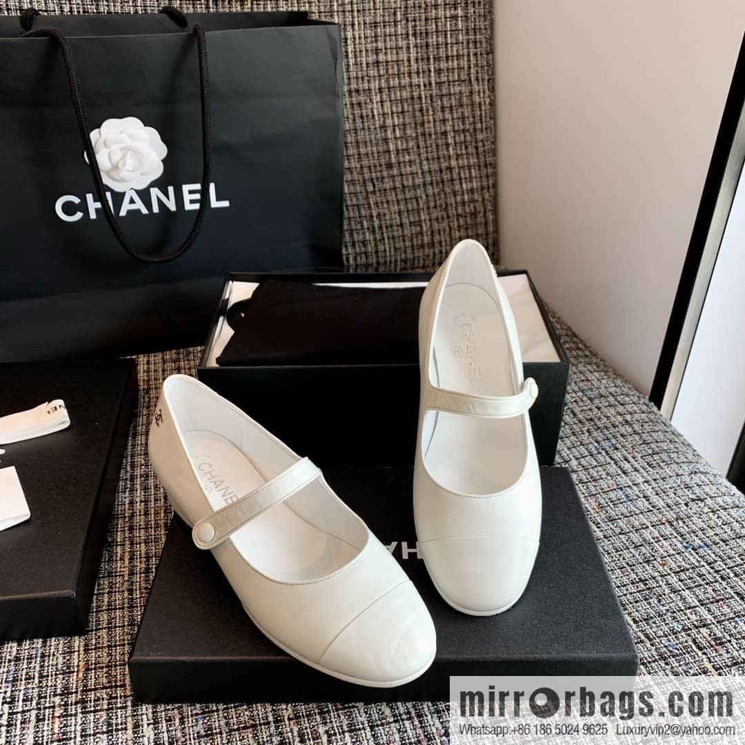 Chanel Xiaoxiang classic low heel, Mary Jane single shoes