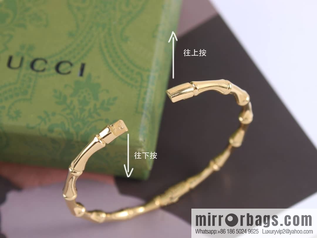New Gucci gucci small bamboo bracelet bracelet