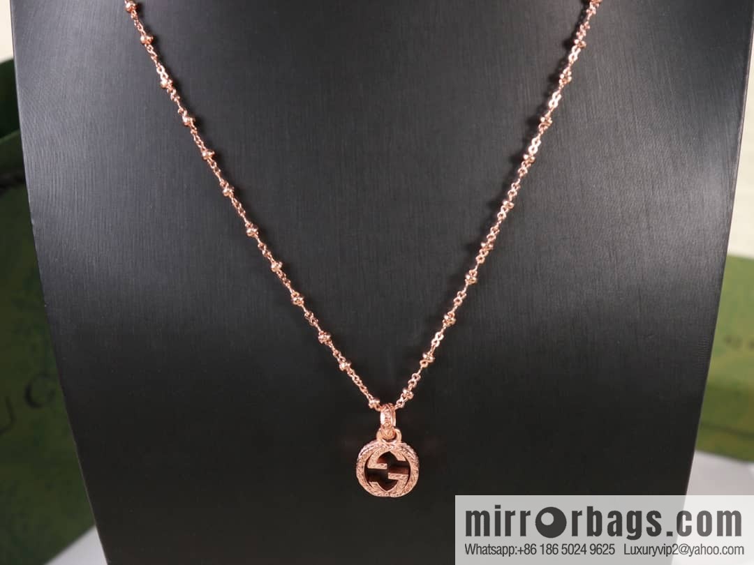 New Gucci gucci double G necklace