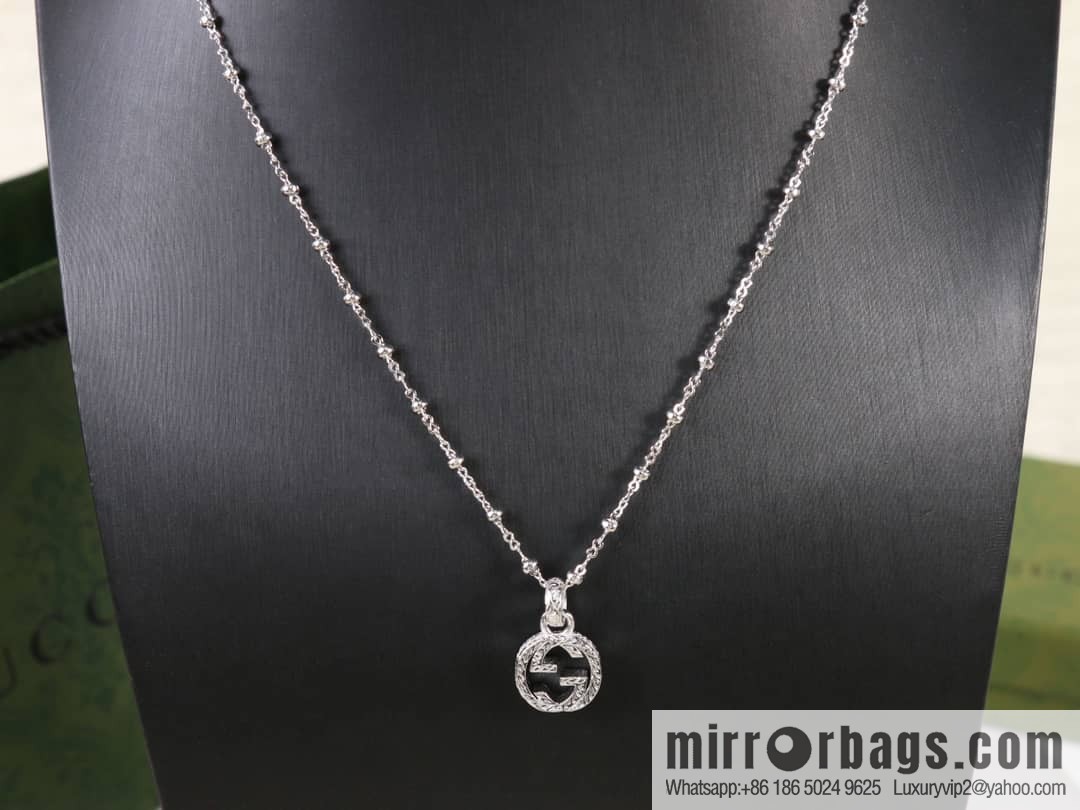 New Gucci gucci double G necklace