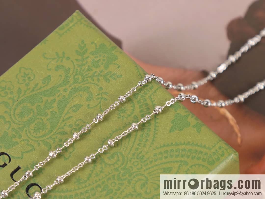 New Gucci gucci double G necklace