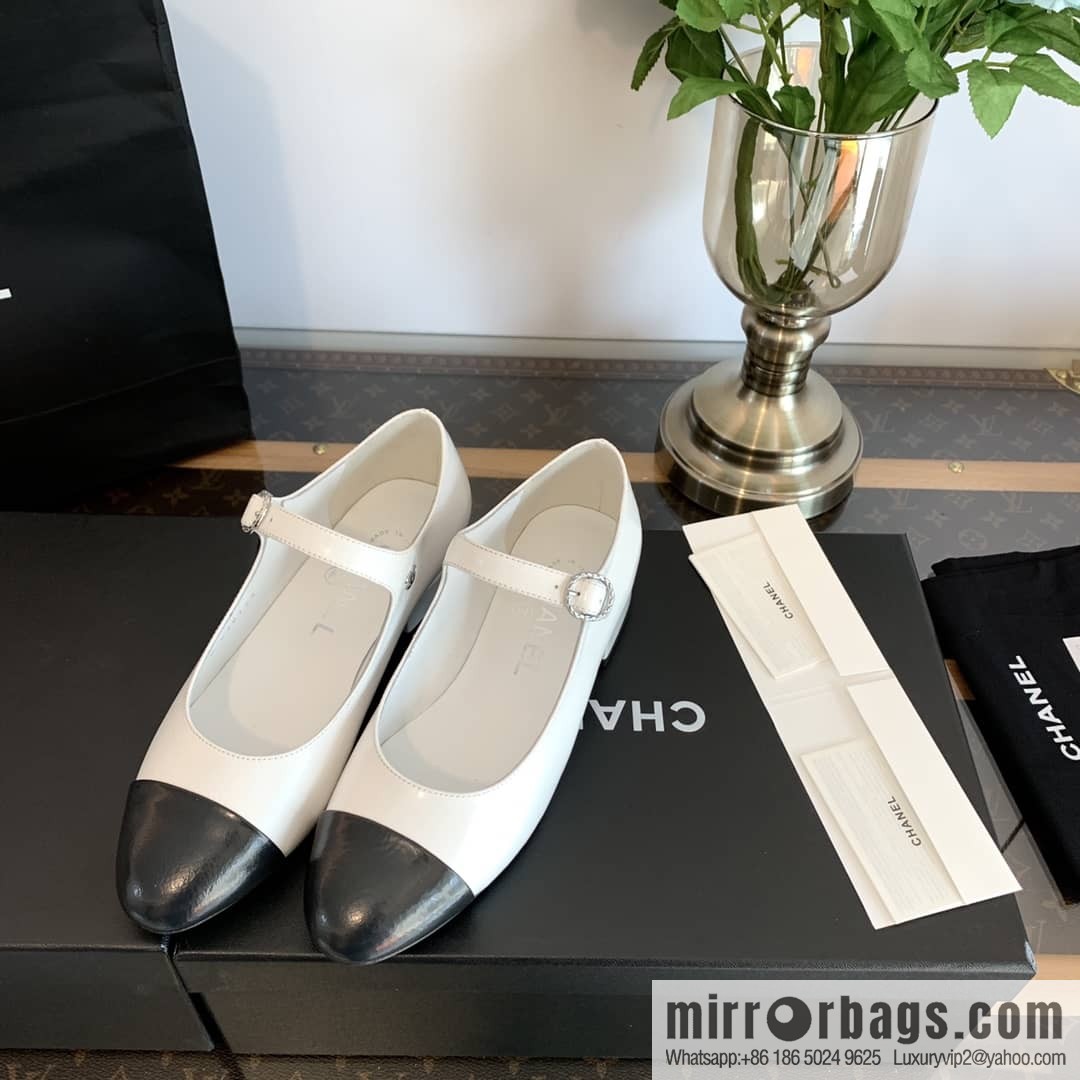 Chanel Pearl and Mary Jane Shoes