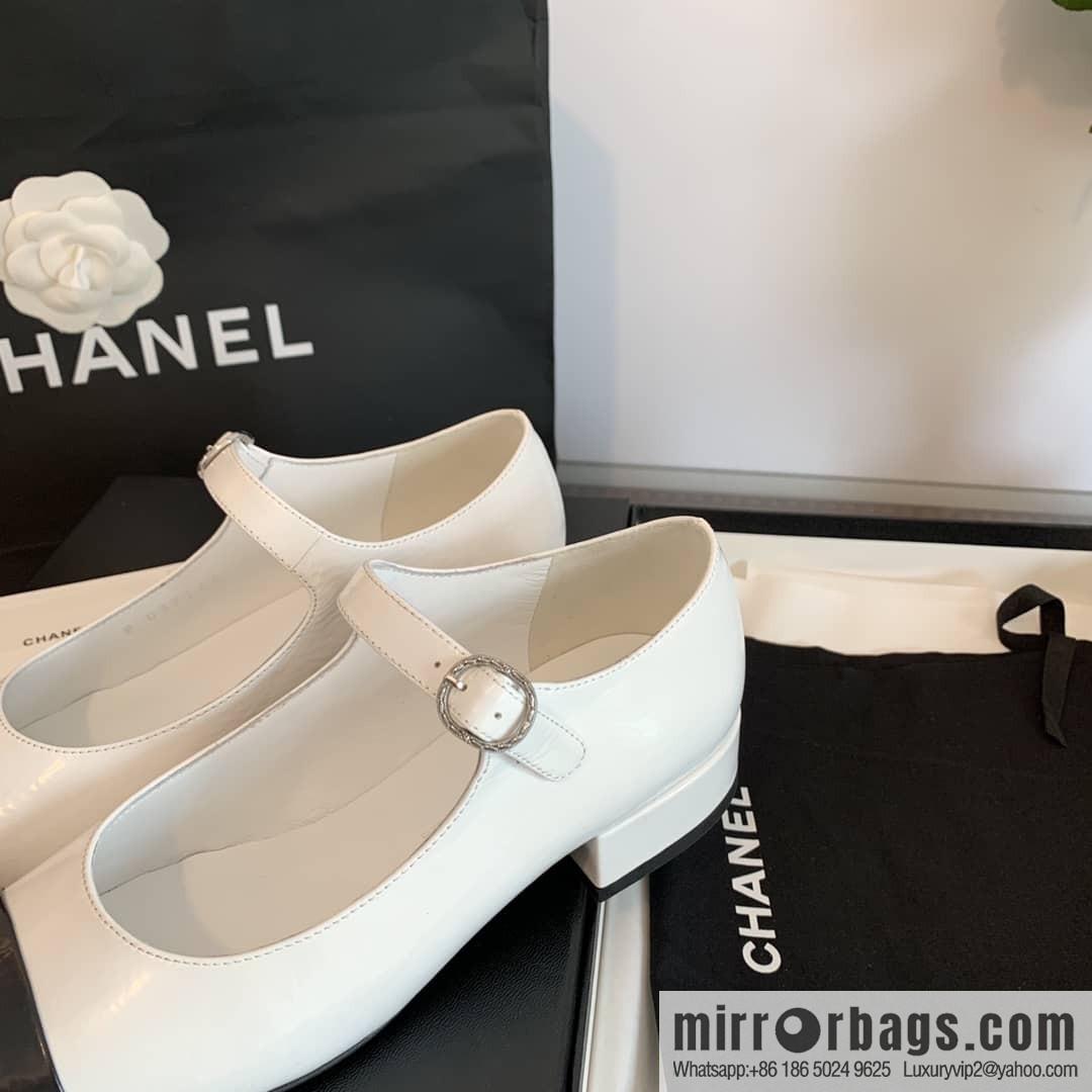 Chanel Pearl and Mary Jane Shoes