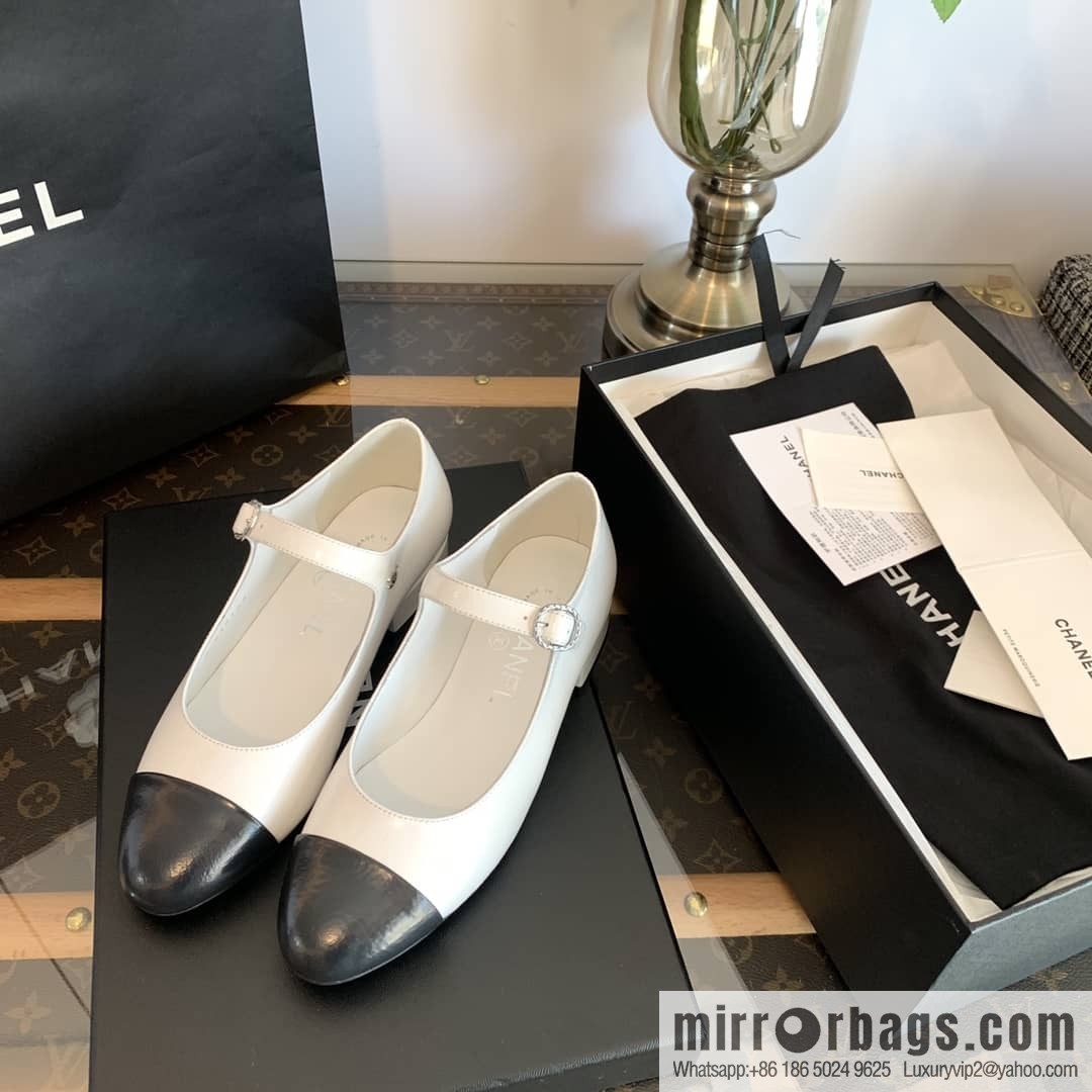 Chanel Pearl and Mary Jane Shoes