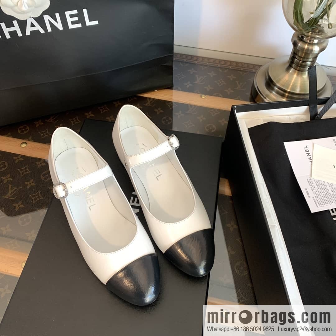 Chanel Pearl and Mary Jane Shoes