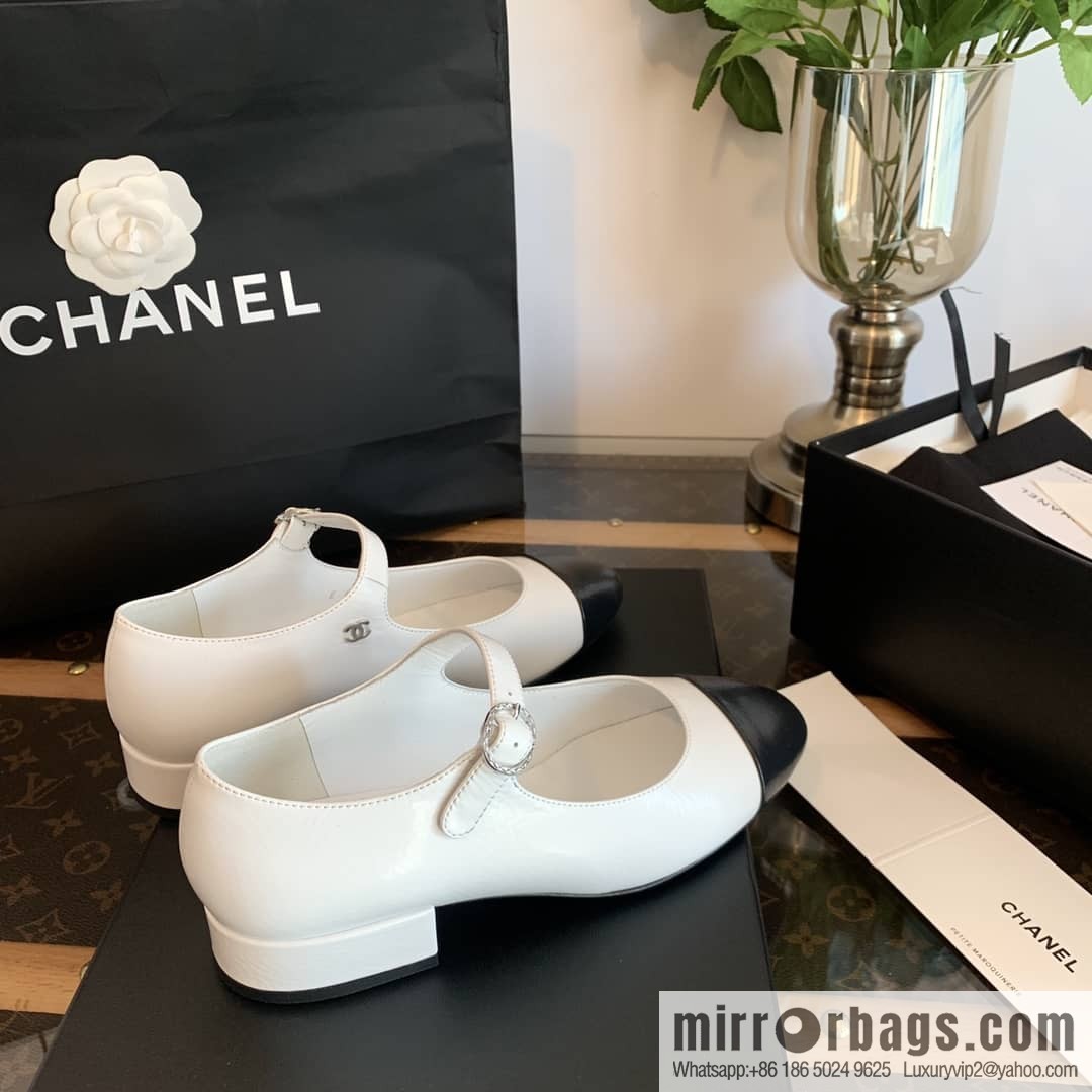 Chanel Pearl and Mary Jane Shoes