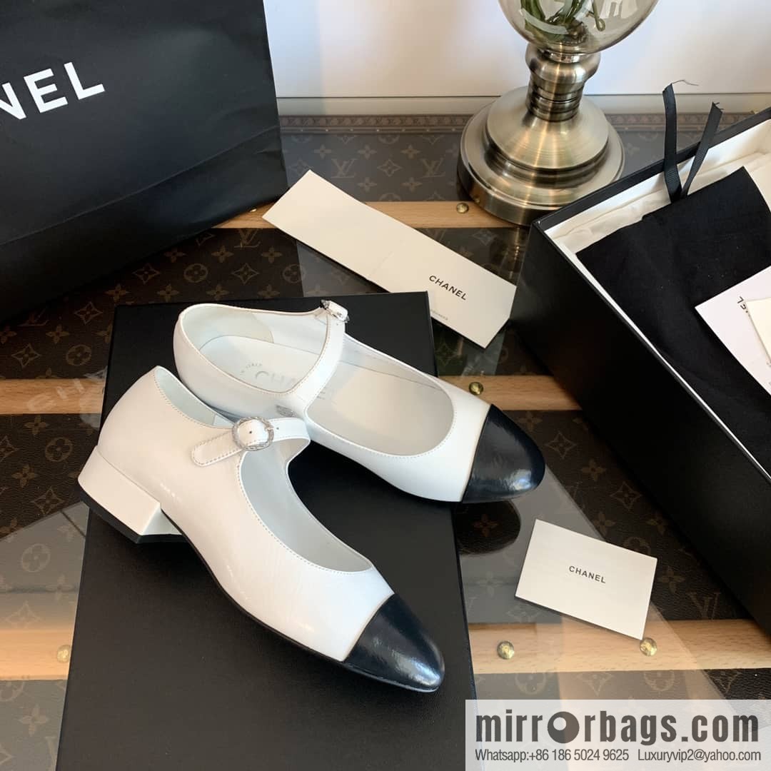 Chanel Pearl and Mary Jane Shoes