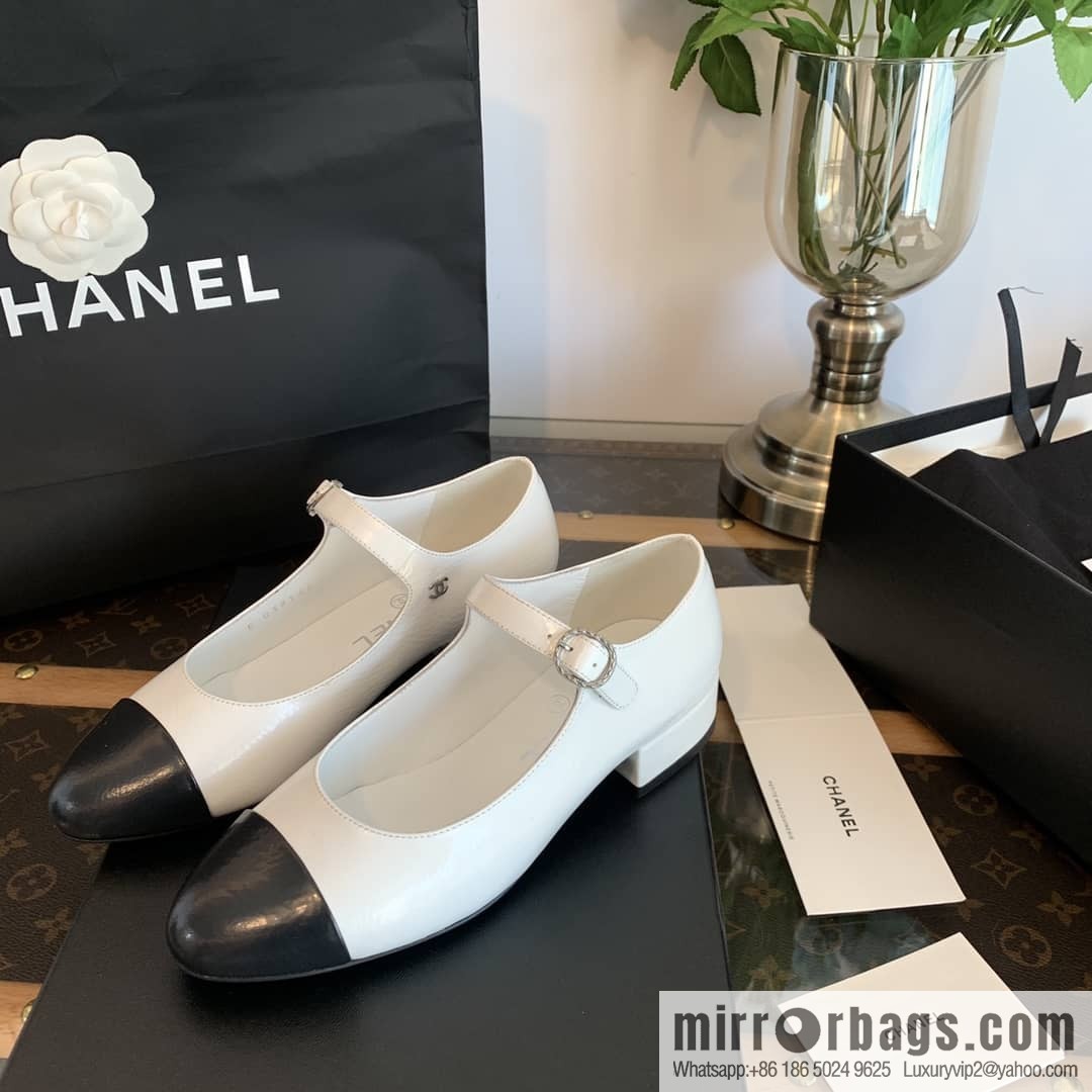 Chanel Pearl and Mary Jane Shoes