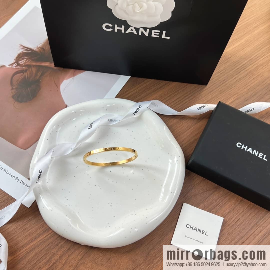 New ☑️ Chanel double c letter gold bracelet bracelet