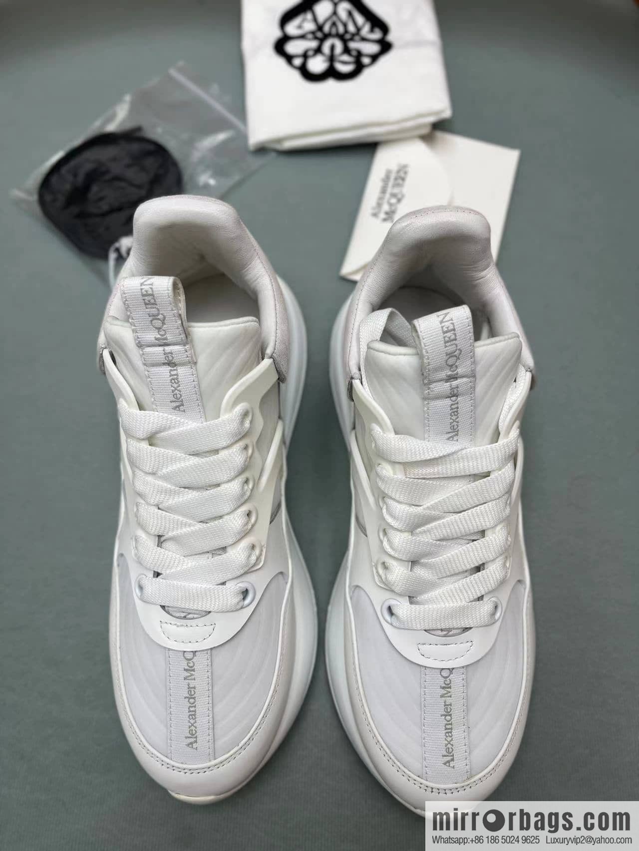 Alexander McQueen with neoprene, nappa leather (fabric) and rubber upholstery His & Hers sneakers
